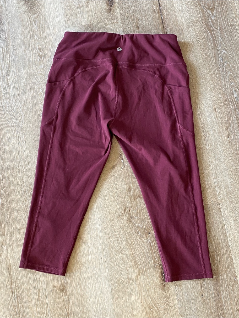 Luga Women’s Cropped Leggings Size XXL with Pockets Yoga Pilates Running ✨
